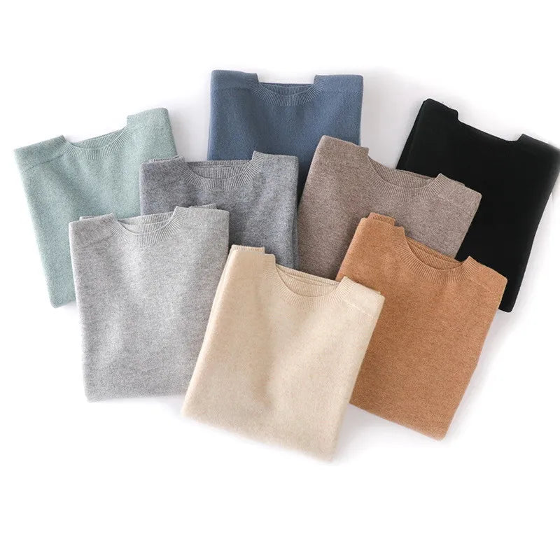 CASHMERE CREWNECK TEE