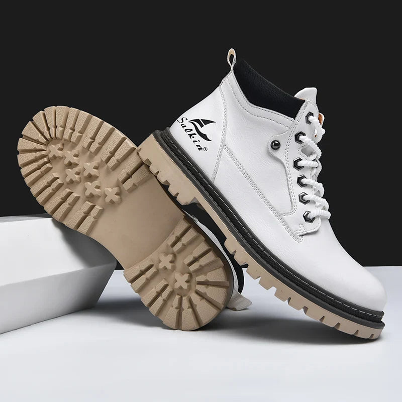TREK LEATHER BOOTS
