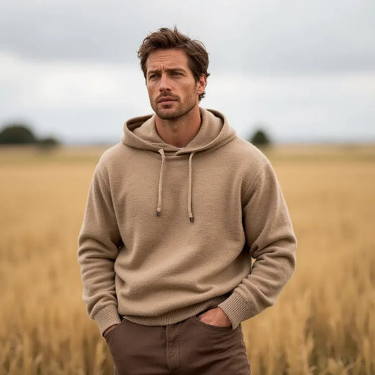 HORIZON - MERINO WOOL HOODIE