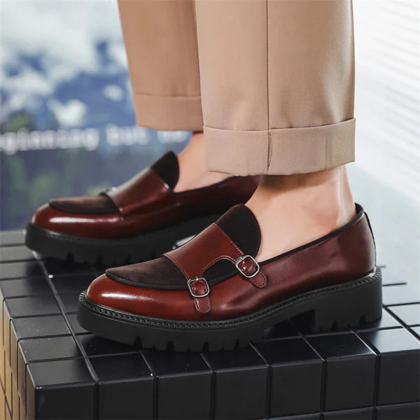 LUCENTI ITALIAN LEATHER LOAFERS