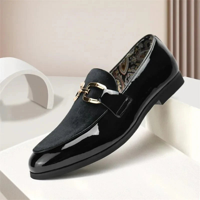 VALENTINO VELVET LOAFERS